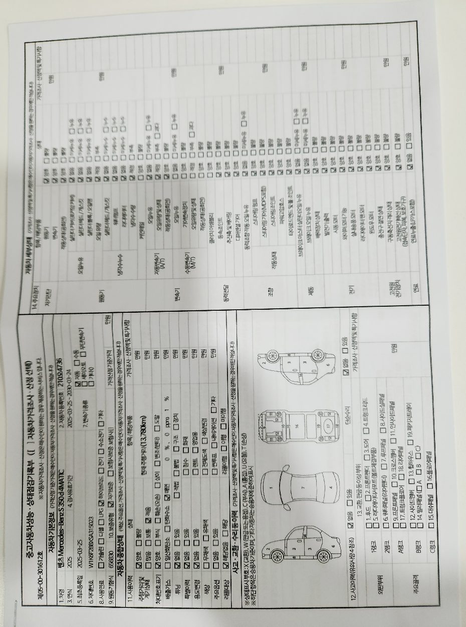 Основная информация и общее состояние / история аварий и ремонтов