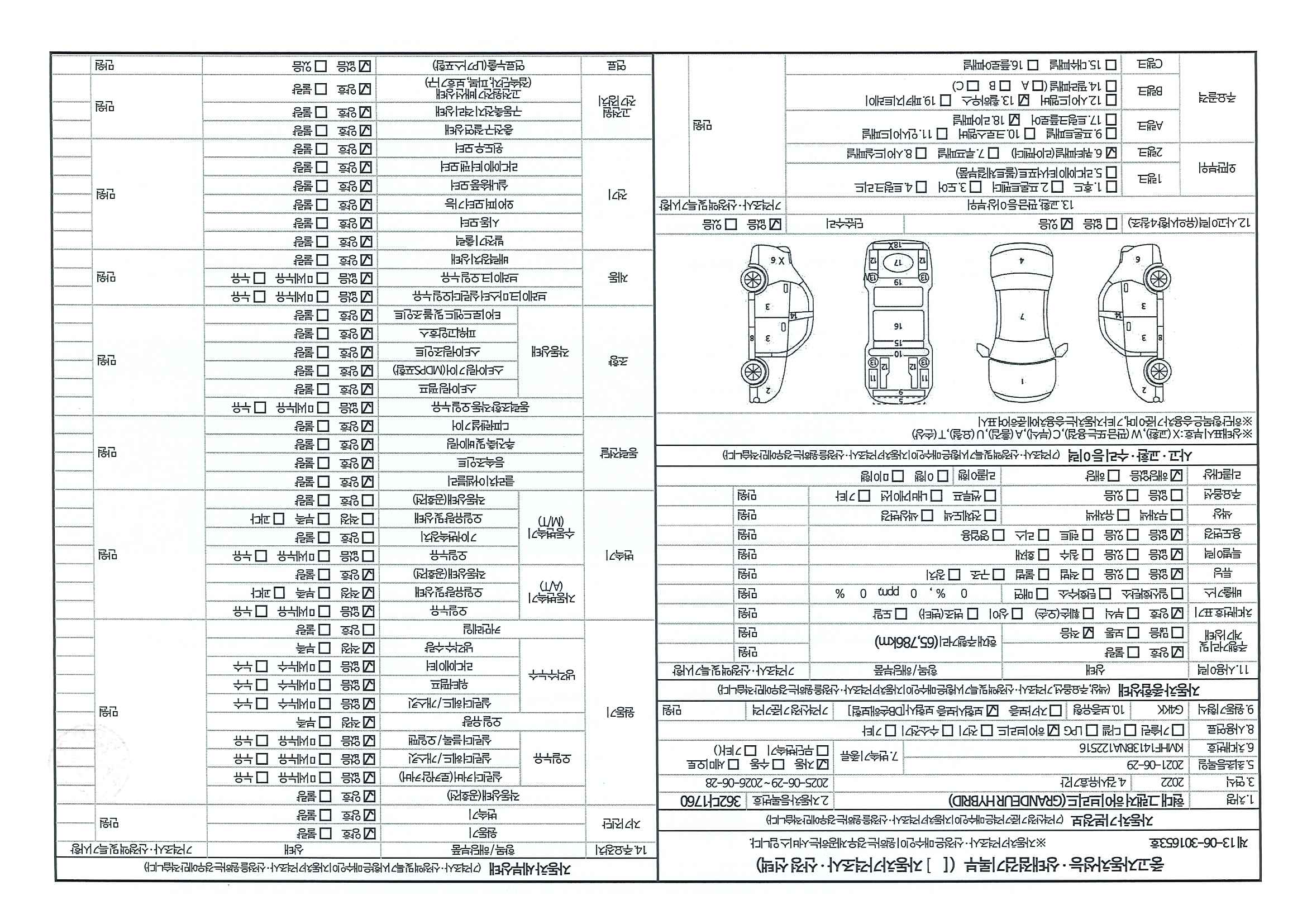 Основная информация и общее состояние / история аварий и ремонтов