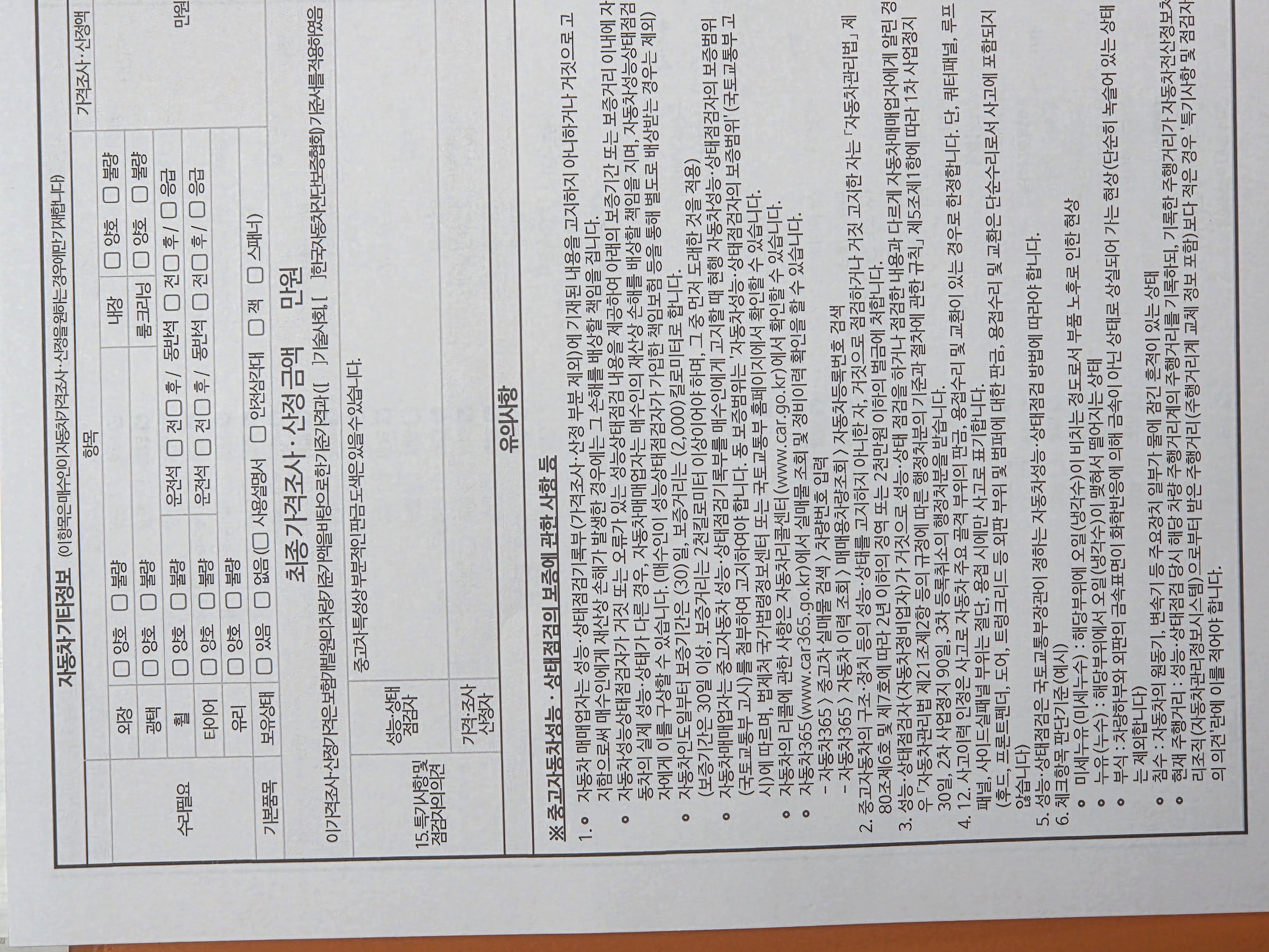 Подробное состояние автомобиля и другая информация