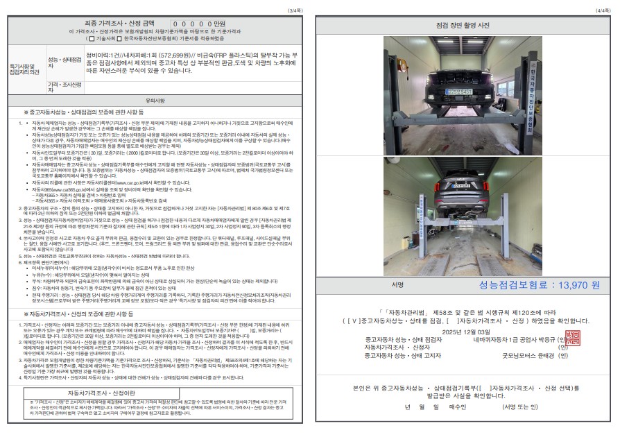 Детальное состояние автомобиля