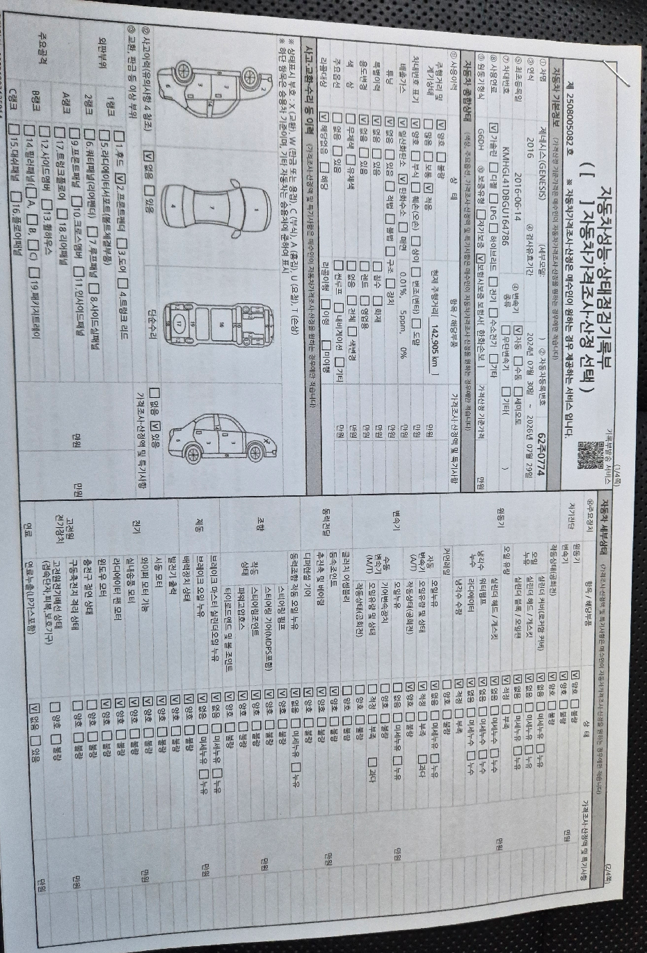 Основная информация и общее состояние / история аварий и ремонтов