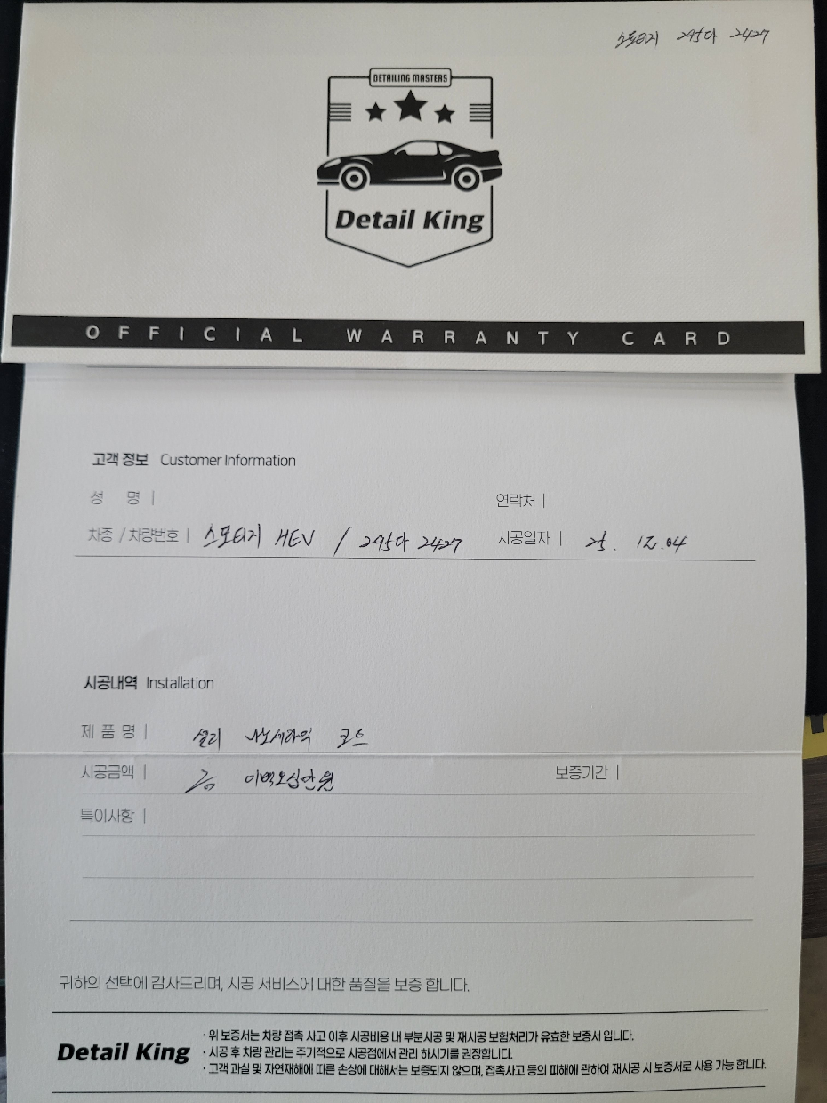 Детальное состояние автомобиля