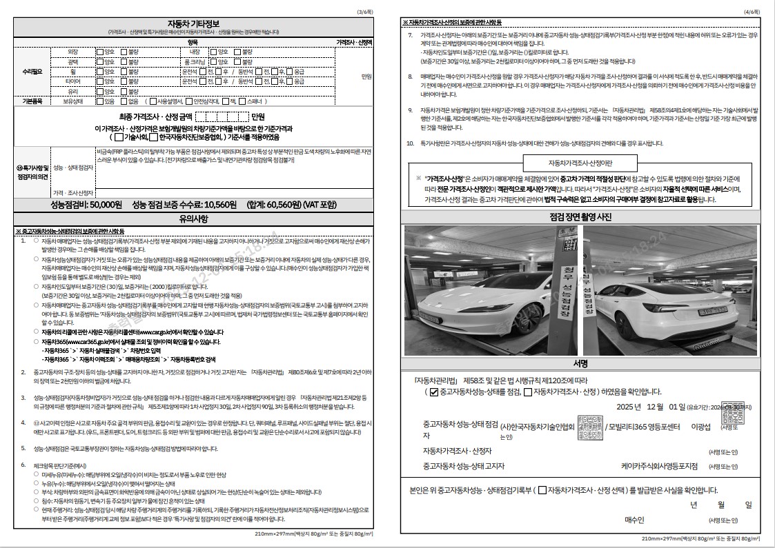 Детальное состояние автомобиля