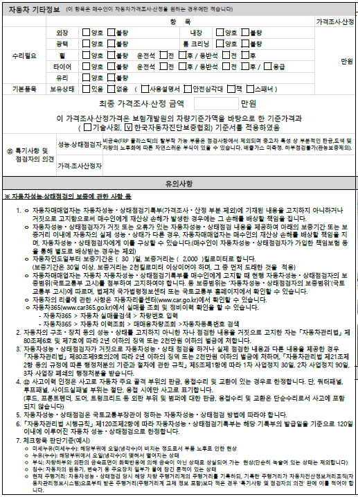 Подробное состояние автомобиля и другая информация