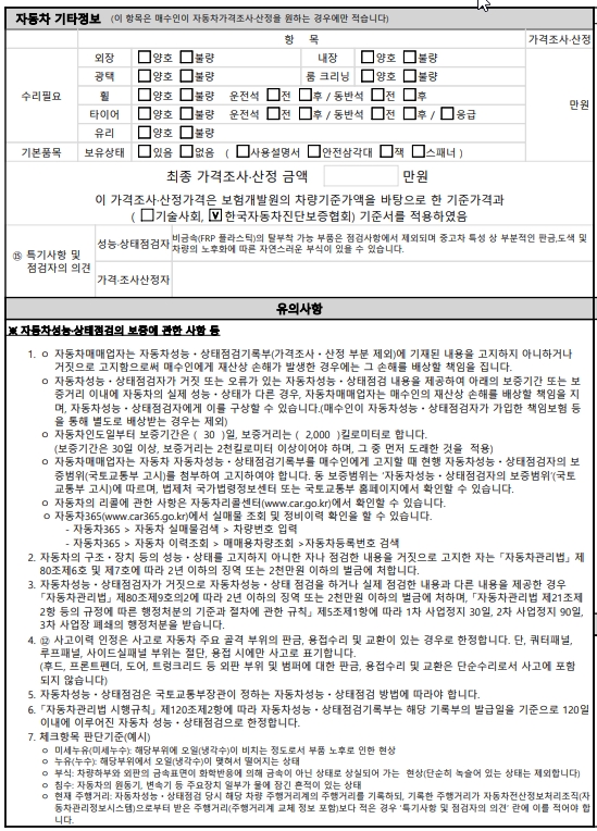 Подробное состояние автомобиля и другая информация
