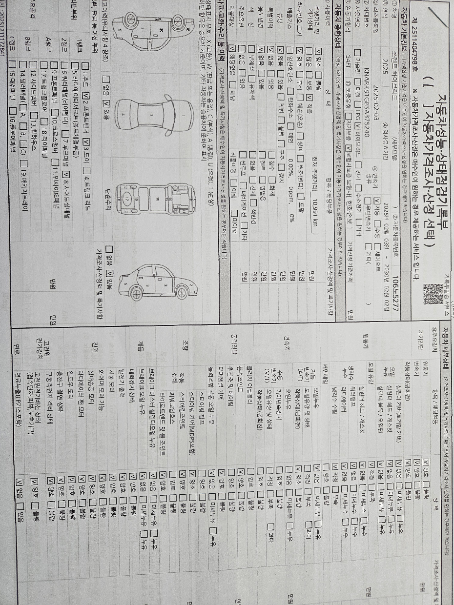 Основная информация и общее состояние / история аварий и ремонтов