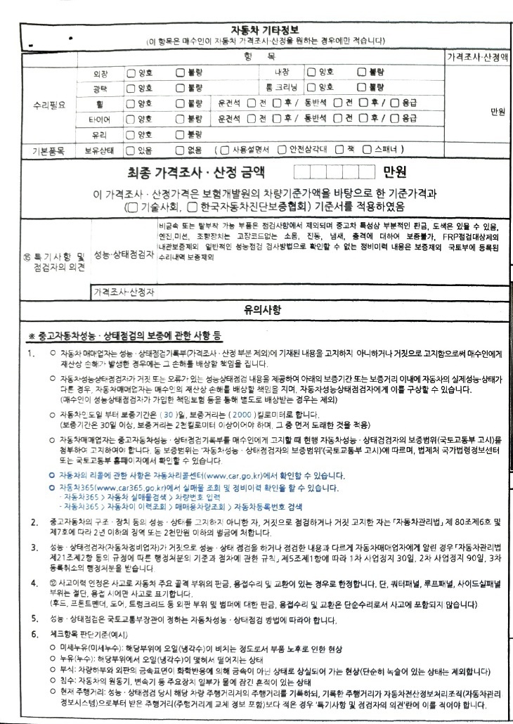 Подробное состояние автомобиля и другая информация