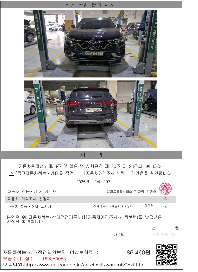 Фотографии, сделанные во время проверки, подписи