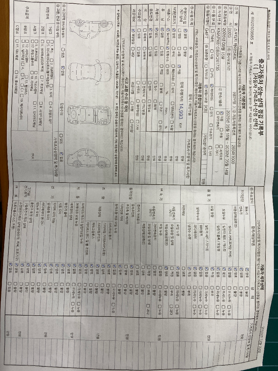 Основная информация и общее состояние / история аварий и ремонтов