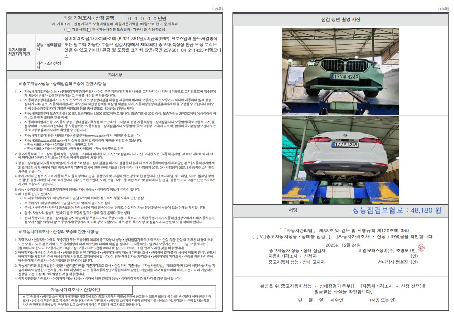 Детальное состояние автомобиля