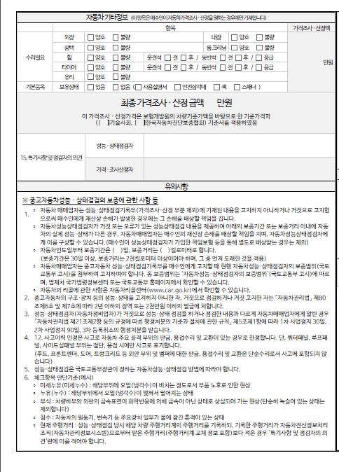 Подробное состояние автомобиля и другая информация
