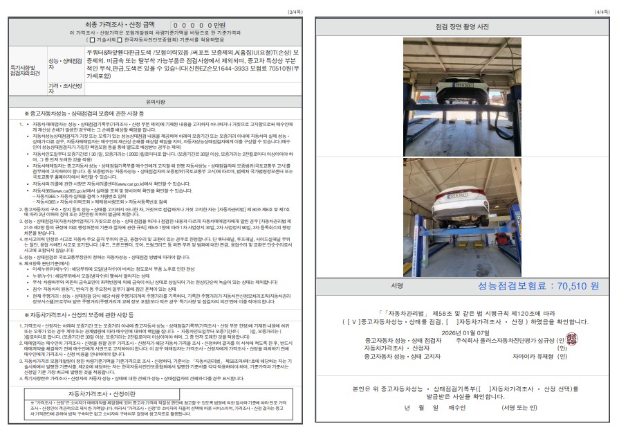 Детальное состояние автомобиля