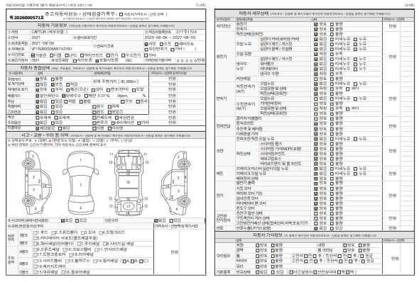 Основная информация и общее состояние / история аварий и ремонтов