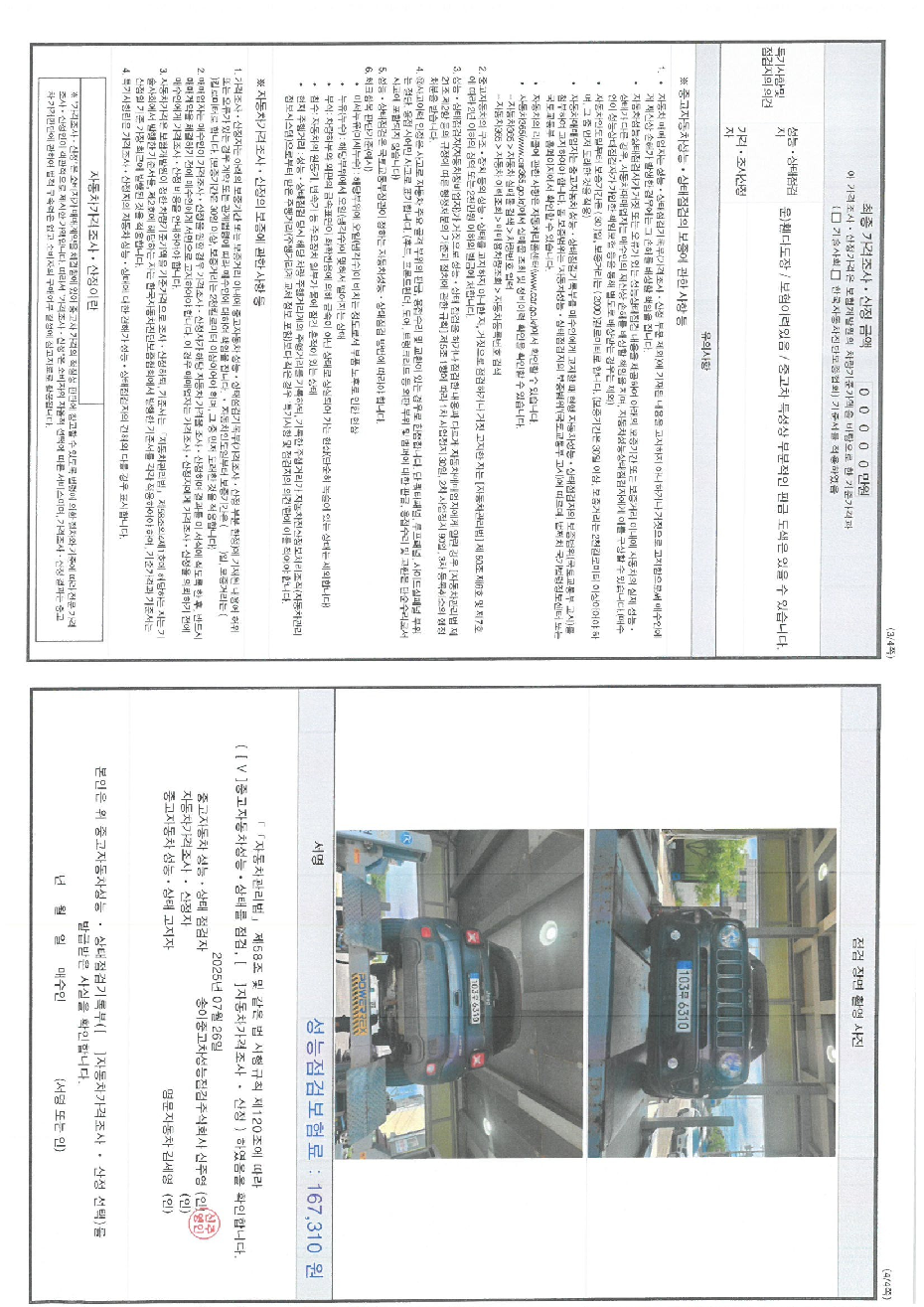 Детальное состояние автомобиля