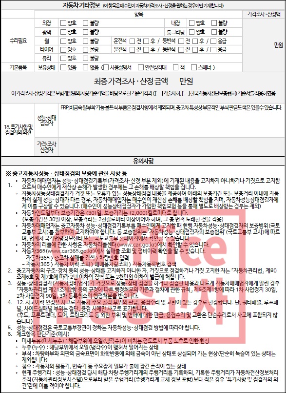 Подробное состояние автомобиля и другая информация