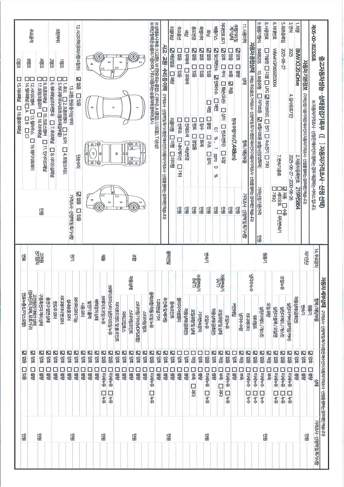 Основная информация и общее состояние / история аварий и ремонтов