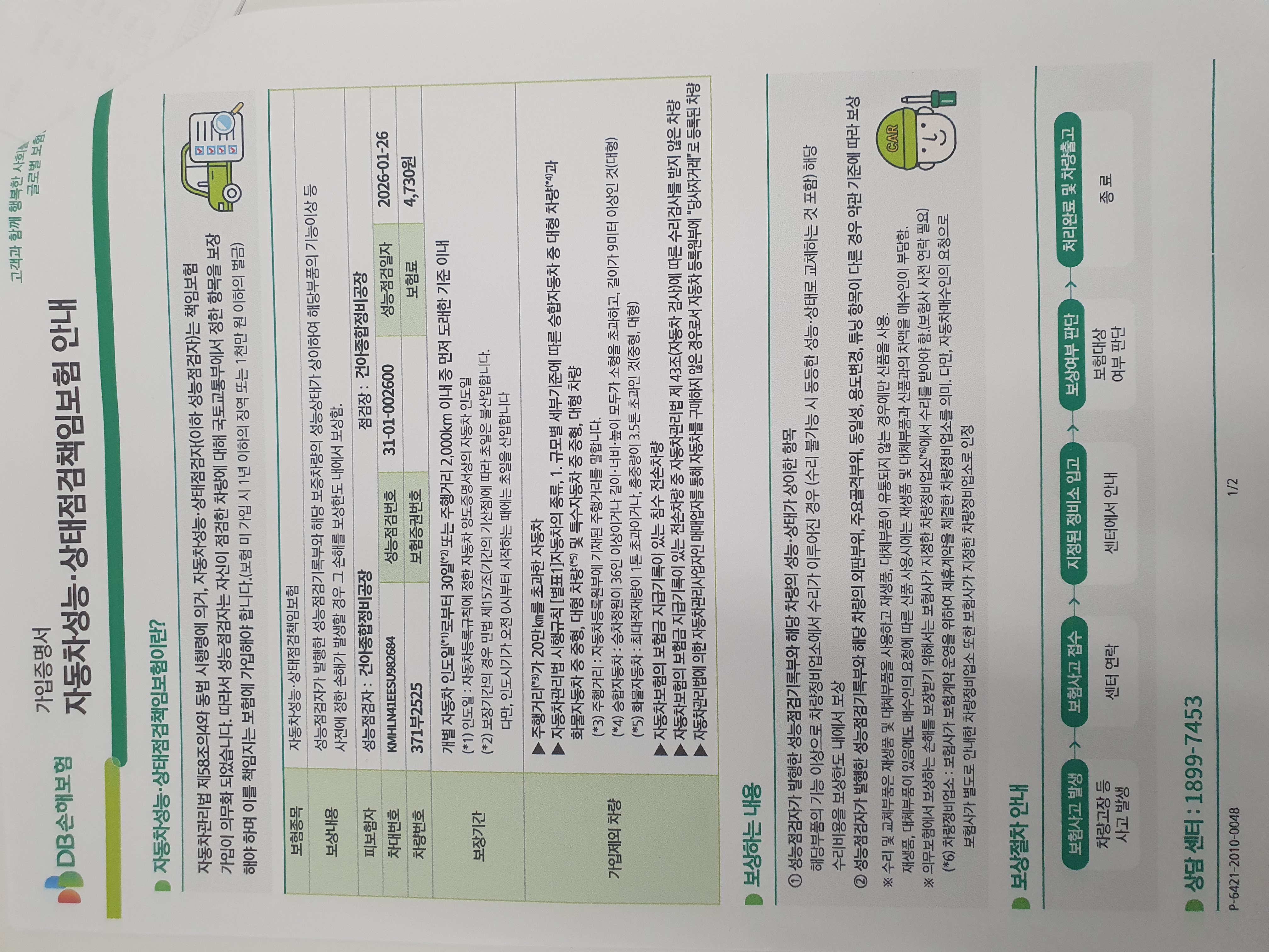 Подробное состояние автомобиля и другая информация