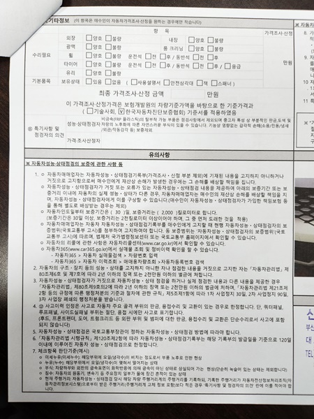 Подробное состояние автомобиля и другая информация