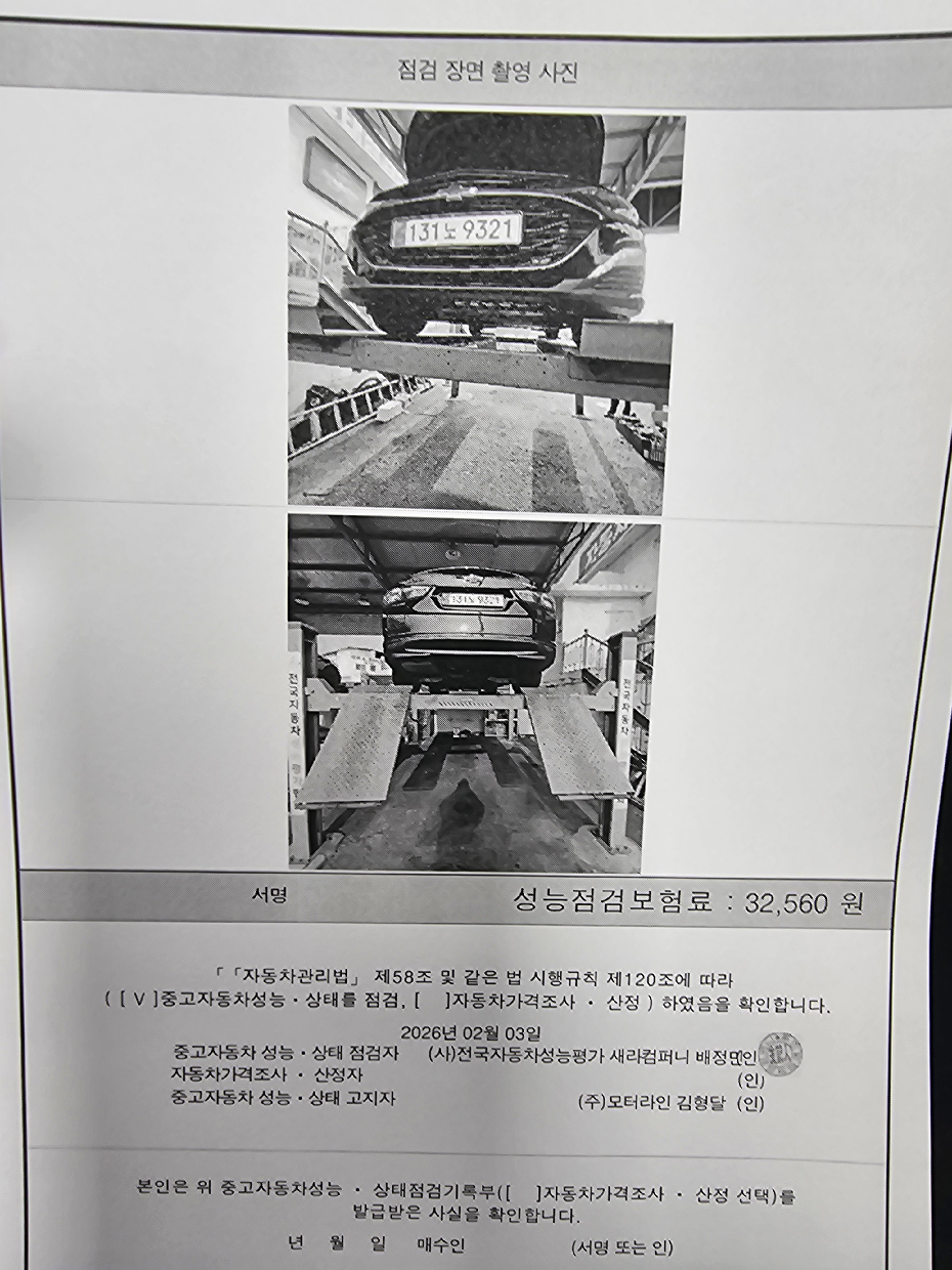 Фотографии, сделанные во время проверки, подписи