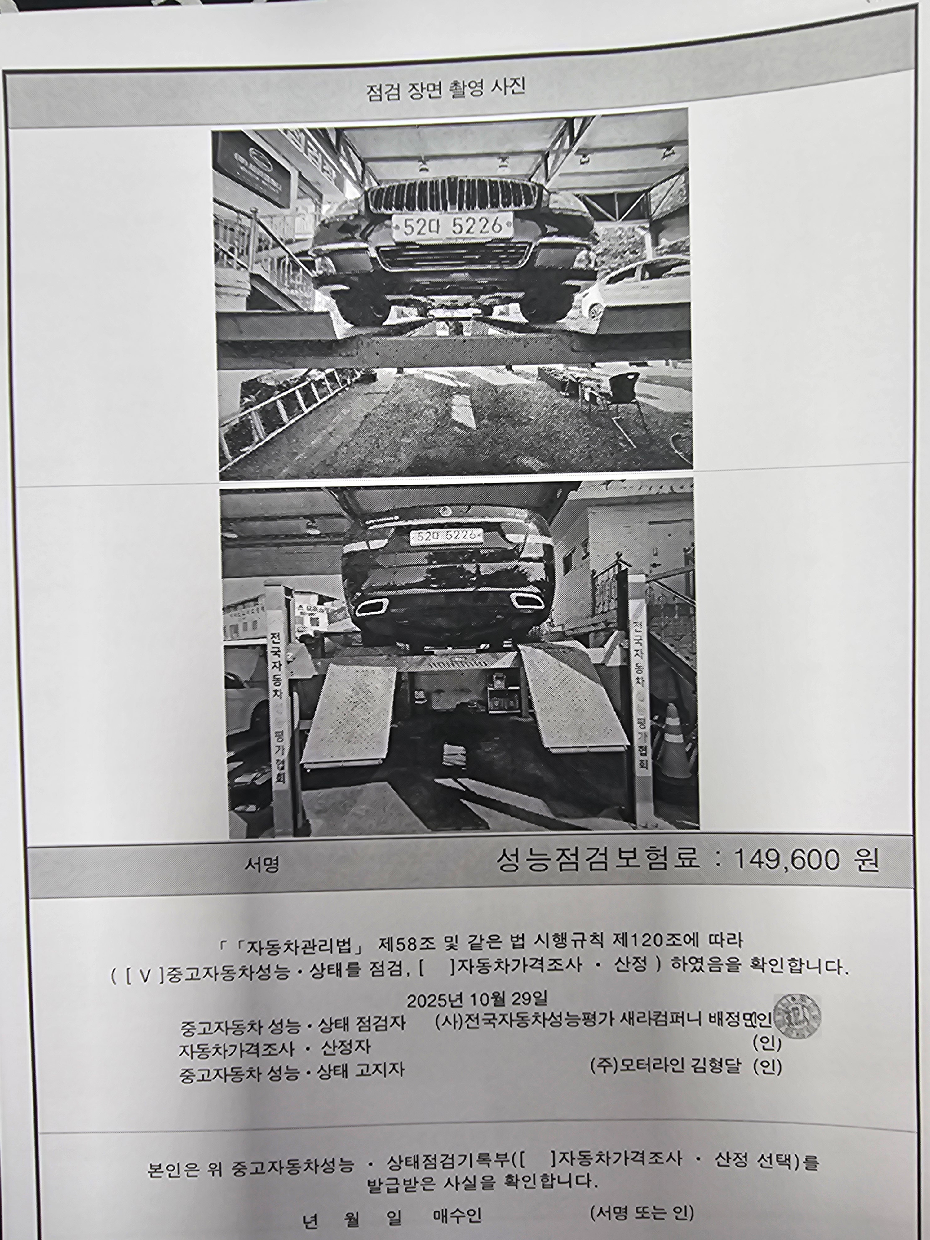 Фотографии, сделанные во время проверки, подписи