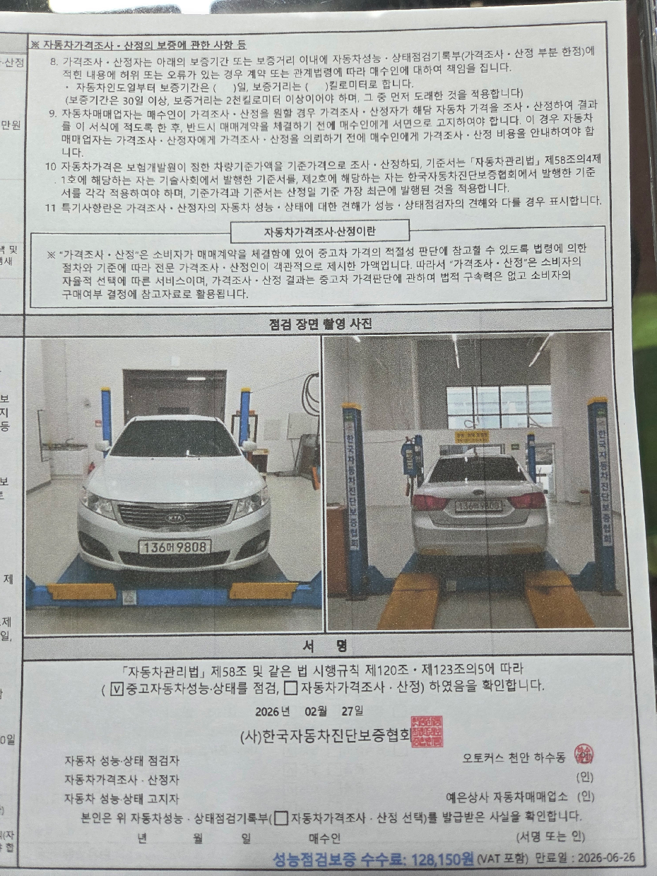 Фотографии, сделанные во время проверки, подписи