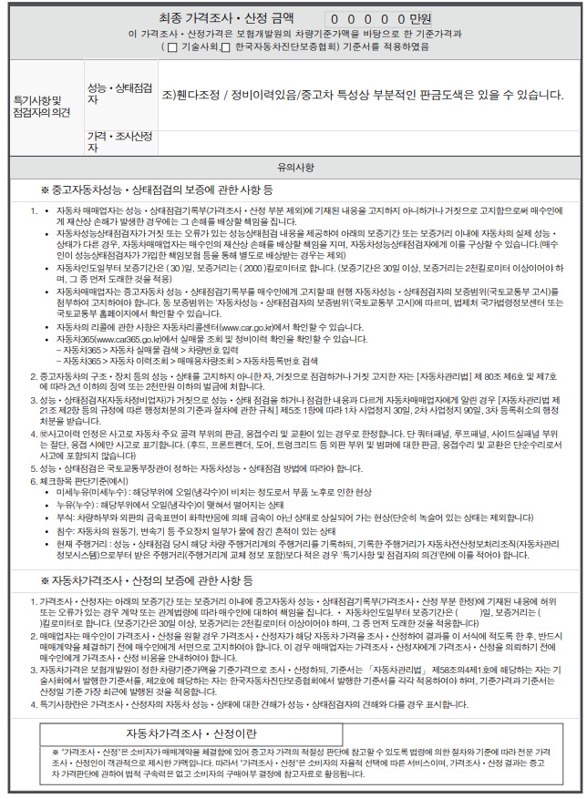 Подробное состояние автомобиля и другая информация