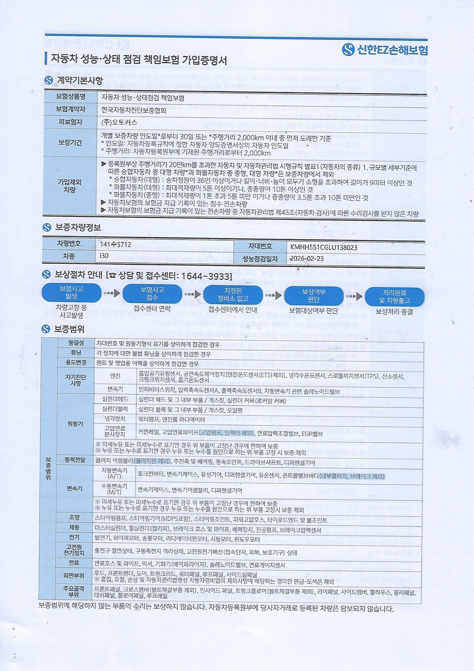 Подробное состояние автомобиля и другая информация