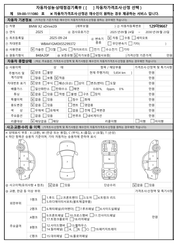 Основная информация и общее состояние / история аварий и ремонтов
