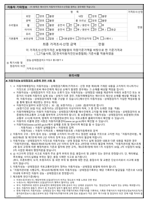 Подробное состояние автомобиля и другая информация