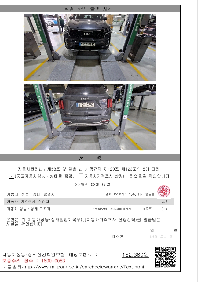 Фотографии, сделанные во время проверки, подписи