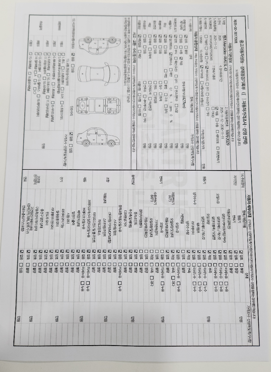Основная информация и общее состояние / история аварий и ремонтов