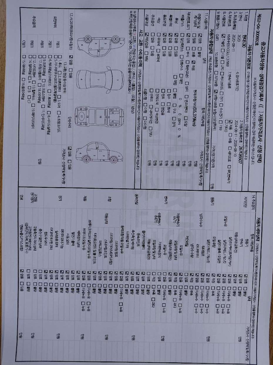 Основная информация и общее состояние / история аварий и ремонтов