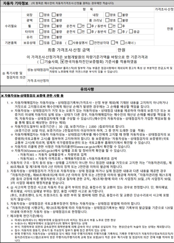 Подробное состояние автомобиля и другая информация