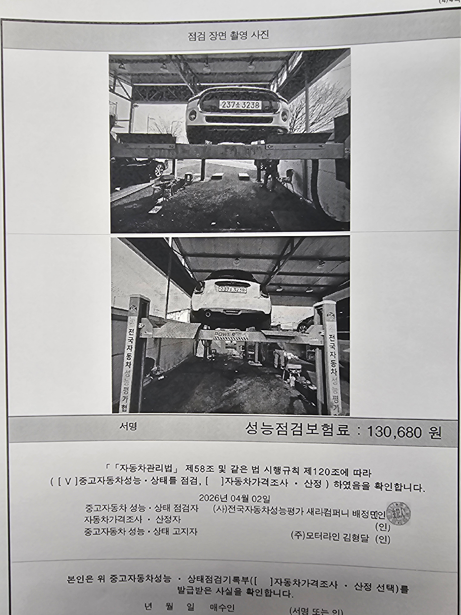 Фотографии, сделанные во время проверки, подписи