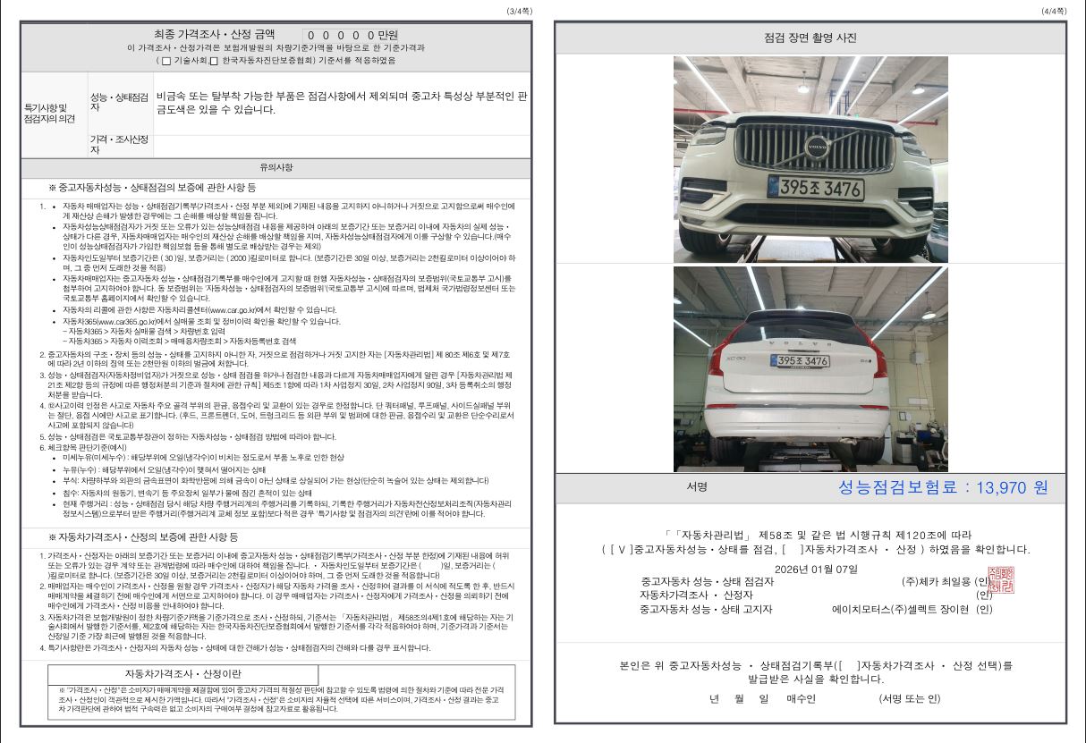 Детальное состояние автомобиля