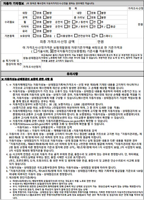 Подробное состояние автомобиля и другая информация