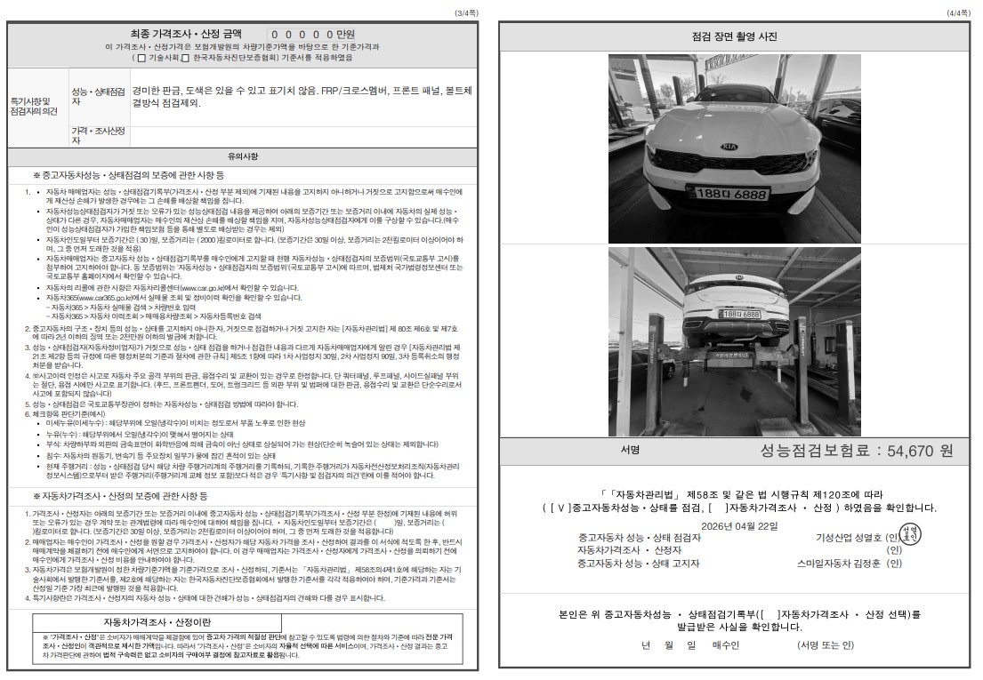 Детальное состояние автомобиля